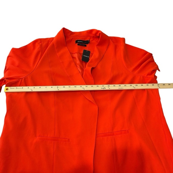 NWT Torrid Studio Crepe Classic Shawl Collar Blazer Office Workwear Size 4X - Picture 13 of 15